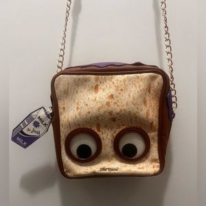 Unique Betsey Johnson That's My Jam Crossbody Bag